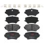 TRW PARTS TXH1179 TRW PREMIUM BRAKING - METALLIC BRAKE PAD SET - TXH1179