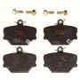 TRW PARTS TXH1252 TRW PREMIUM BRAKING - METALLIC BRAKE PAD SET - TXH1252