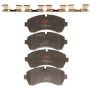 TRW PARTS TXH1268 TRW PREMIUM BRAKING - METALLIC BRAKE PAD SET - TXH1268