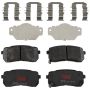 TRW PARTS TXH1302 TRW PREMIUM BRAKING - METALLIC BRAKE PAD SET - TXH1302