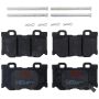 TRW PARTS TXH1347 TRW PREMIUM BRAKING - METALLIC BRAKE PAD SET - TXH1347