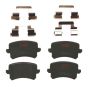 TRW PARTS TXH1348 TRW PREMIUM BRAKING - METALLIC BRAKE PAD SET - TXH1348