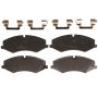 TRW PARTS TXH1425 TRW PREMIUM BRAKING - METALLIC BRAKE PAD SET - TXH1425