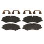 TRW PARTS TXH1425 TRW PREMIUM BRAKING - METALLIC BRAKE PAD SET - TXH1425