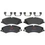 TRW PARTS TXH1479 TRW PREMIUM BRAKING - METALLIC BRAKE PAD SET - TXH1479