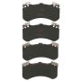 TRW PARTS TXH1575 TRW PREMIUM BRAKING - METALLIC BRAKE PAD SET - TXH1575
