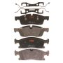 TRW PARTS TXH1629 TRW PREMIUM BRAKING - METALLIC BRAKE PAD SET - TXH1629