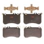 TRW PARTS TXH1634 TRW PREMIUM BRAKING - METALLIC BRAKE PAD SET - TXH1634
