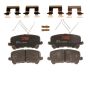 TRW PARTS TXH1724 TRW PREMIUM BRAKING - METALLIC BRAKE PAD SET - TXH1724