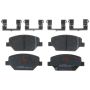 TRW PARTS TXH1886 TRW PREMIUM BRAKING - METALLIC BRAKE PAD SET - TXH1886