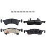 TRW PARTS TXM0934 TRW PREMIUM BRAKING - METALLIC BRAKE PAD SET - TXM0934