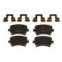 TRW PARTS TXM1108 TRW PREMIUM BRAKING - METALLIC BRAKE PAD SET - TXM1108