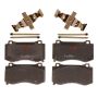 TRW PARTS TXM1149 TRW PREMIUM BRAKING - METALLIC BRAKE PAD SET - TXM1149