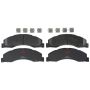 TRW PARTS TXM1328 TRW PREMIUM BRAKING - METALLIC BRAKE PAD SET - TXM1328