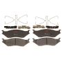 TRW PARTS TXM1353 TRW PREMIUM BRAKING - METALLIC BRAKE PAD SET - TXM1353