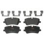 TRW PARTS TXM1692 TRW PREMIUM BRAKING - METALLIC BRAKE PAD SET - TXM1692