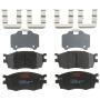 TRW PARTS TXC1156 TRW PREMIUM BRAKING - CERAMIC BRAKE PAD SET - TXC1156