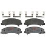 TRW PARTS TXC1159 TRW PREMIUM BRAKING - CERAMIC BRAKE PAD SET - TXC1159