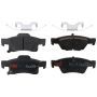 TRW PARTS TXC1498 TRW PREMIUM BRAKING - CERAMIC BRAKE PAD SET - TXC1498