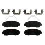 TRW PARTS TXC1521 TRW PREMIUM BRAKING - CERAMIC BRAKE PAD SET - TXC1521