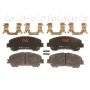 TRW PARTS TXC1737 TRW PREMIUM BRAKING - CERAMIC BRAKE PAD SET - TXC1737