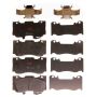 TRW PARTS TXC1784 TRW PREMIUM BRAKING - CERAMIC BRAKE PAD SET - TXC1784