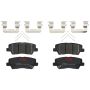 TRW PARTS TXC1839 TRW PREMIUM BRAKING - CERAMIC BRAKE PAD SET - TXC1839