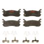 TRW PARTS TXH0636 TRW PREMIUM BRAKING - METALLIC BRAKE PAD SET - TXH0636