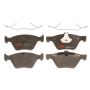TRW PARTS TXH0853 TRW PREMIUM BRAKING - METALLIC BRAKE PAD SET - TXH0853