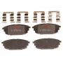 TRW PARTS TXH0892 TRW PREMIUM BRAKING - METALLIC BRAKE PAD SET - TXH0892