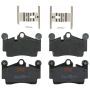 TRW PARTS TXH0978 TRW PREMIUM BRAKING - METALLIC BRAKE PAD SET - TXH0978