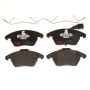 TRW PARTS TXH1107ES TRW PREMIUM BRAKING - METALLIC BRAKE PAD SET - TXH1107ES