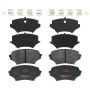 TRW PARTS TXH1179 TRW PREMIUM BRAKING - METALLIC BRAKE PAD SET - TXH1179