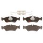 TRW PARTS TXH1229 TRW PREMIUM BRAKING - METALLIC BRAKE PAD SET - TXH1229