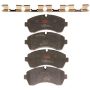 TRW PARTS TXH1268 TRW PREMIUM BRAKING - METALLIC BRAKE PAD SET - TXH1268