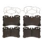 TRW PARTS TXH1282 TRW PREMIUM BRAKING - METALLIC BRAKE PAD SET - TXH1282