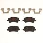 TRW PARTS TXH1307 TRW PREMIUM BRAKING - METALLIC BRAKE PAD SET - TXH1307