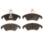 TRW PARTS TXH1322 TRW PREMIUM BRAKING - METALLIC BRAKE PAD SET - TXH1322