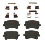 TRW PARTS TXH1348 TRW PREMIUM BRAKING - METALLIC BRAKE PAD SET - TXH1348