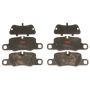 TRW PARTS TXH1416 TRW PREMIUM BRAKING - METALLIC BRAKE PAD SET - TXH1416
