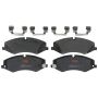 TRW PARTS TXH1479 TRW PREMIUM BRAKING - METALLIC BRAKE PAD SET - TXH1479