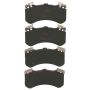 TRW PARTS TXH1575 TRW PREMIUM BRAKING - METALLIC BRAKE PAD SET - TXH1575