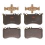 TRW PARTS TXH1634 TRW PREMIUM BRAKING - METALLIC BRAKE PAD SET - TXH1634