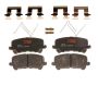 TRW PARTS TXH1724 TRW PREMIUM BRAKING - METALLIC BRAKE PAD SET - TXH1724
