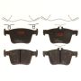 TRW PARTS TXH1761 TRW PREMIUM BRAKING - METALLIC BRAKE PAD SET - TXH1761