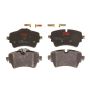 TRW PARTS TXH1801 TRW PREMIUM BRAKING - METALLIC BRAKE PAD SET - TXH1801
