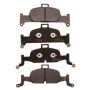 TRW PARTS TXH1897 TRW PREMIUM BRAKING - METALLIC BRAKE PAD SET - TXH1897