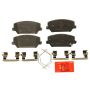 TRW PARTS TXH2211 TRW PREMIUM BRAKING - LOW MET BRAKE PAD KIT - TRH2211