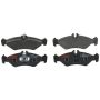 TRW PARTS TXM0951 TRW PREMIUM BRAKING - METALLIC BRAKE PAD SET - TXM0951