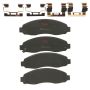 TRW PARTS TXM0962 TRW PREMIUM BRAKING - METALLIC BRAKE PAD SET - TXM0962
